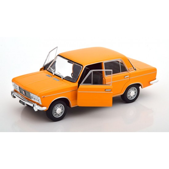 Macheta auto Fiat 125 portocaliu, 1:24 Whitebox