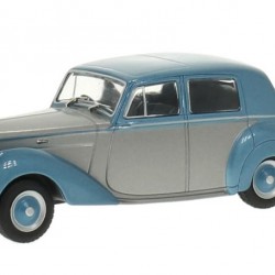 Macheta auto Bentley MK VI gri/albastru 1950, 1:43 Whitebox