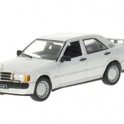 Macheta auto Mercedes 190E 2.3 16V, gri 1988 1:43, 1:43 Whitebox