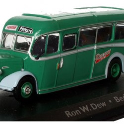 Macheta autobuz Bedford OB Ron W.Drew, 1:76 Atlas