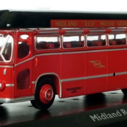 Macheta autobuz BMMO C5 Midland Red , 1:76 Atlas