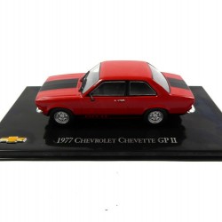Macheta auto Chevrolet Chevette GP II 1977 rosu, 1:43 Ixo