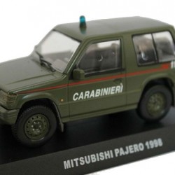 Macheta auto Mitsubishi Pajero 4X4 Carabinieri 1998, 1:43 Deagostini