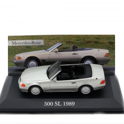 Macheta auto Mercedes-Benz 500 SL Cabriolet 1989, 1:43 Ixo