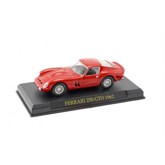 Macheta auto Ferrari 250 GTO 1962 rosu, 1:43 Altaya