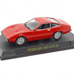 Macheta auto Ferrari 365 GTC/4 rosu, 1:43 Altaya