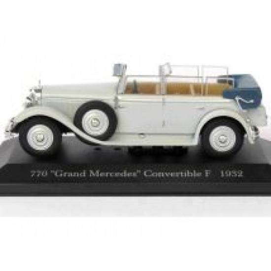 Macheta auto Mercedes Benz 770 Gran Mercedes Convertible F W07 1932, 1:43 Altaya/Ixo