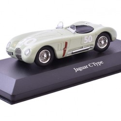 Macheta auto Jaguar C-Type #50 Sir Stirling Moss 1952, 1:43 Ixo