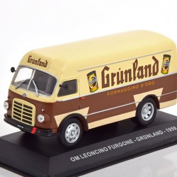 Macheta auto OM Leoncino Delivery Van Grunland 1959, 1:43 Ixo