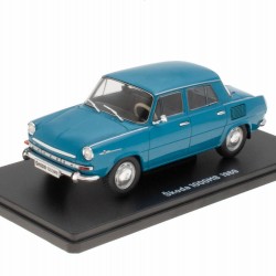 Macheta auto Skoda 1000MB blue 1969, 1:24 Colectia Automobile de Neuitat – World – Hachette