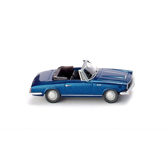 Macheta auto Glas 1700 GT albastru 1965, 1:87 Wiking