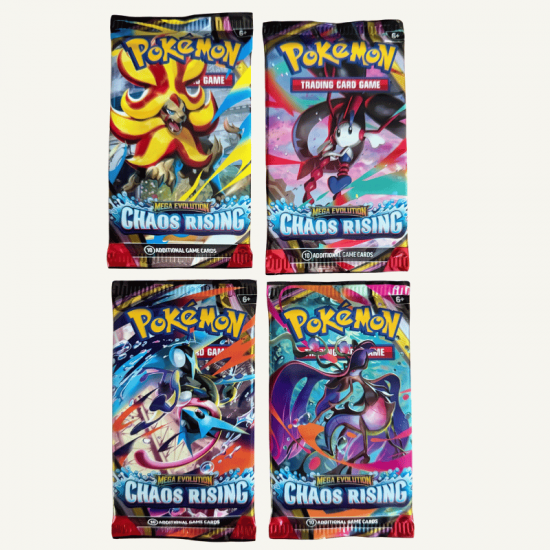 Pokemon TCG Mega Evolution Chaos Rising, Trading Cards