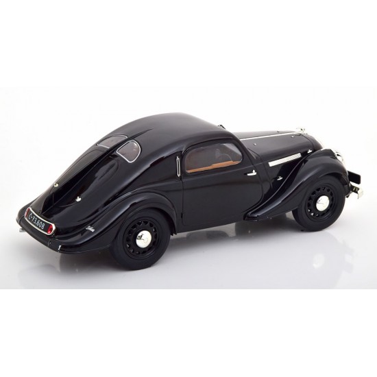 Macheta auto Skoda Popular Monte Carlo 1934 negru, 1:18 iScale