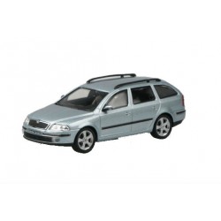 Macheta auto Skoda Octavia Combi 2004 gri, 1:43 Abrex Junior