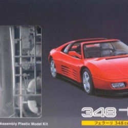 Ferrari 348 TS 1989 - kit plastic, 1:24 Hasegawa