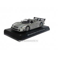 Mercedes Benz CLK GTR roadster gri, 1:64 Kyosho
