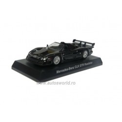 Mercedes Benz CLK GTR roadster negru, 1:64 Kyosho