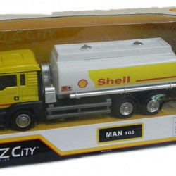 Macheta Camion MAN TGS cisterma Shell, 1:64 RMZ City