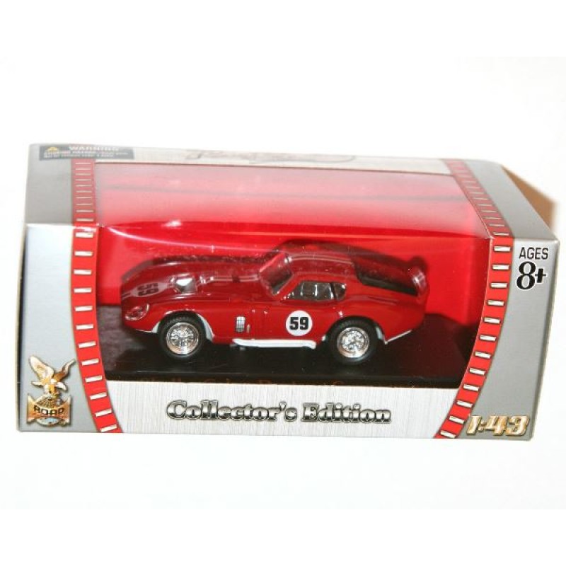 Ford Shelby Cobra Daytona coupe #59 rosu, 1:43 Yatming