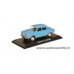 Skoda 1000 MB blue, 1:43 Deagostini/IST