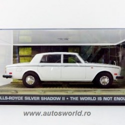 Macheta auto Rolls Royce Silver Shadow II alb James Bond, 1:43 Eaglemoss