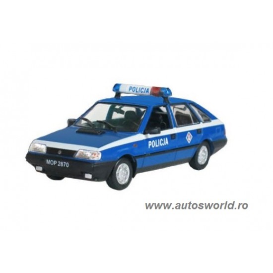 Macheta auto FSO Polonez Caro Police- Kultoweauta PL, 1:43 Deagostini/IST