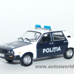 Macheta auto Dacia 1310 Politia Romana- Deagostini RU, 1:43 Deagostini/IST