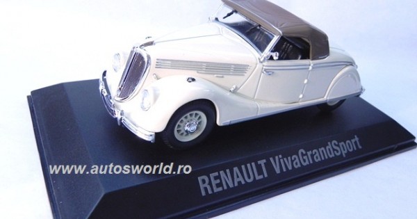 RENAULT VIVAGRANDSPORT ACX2 1935 noir véhicule miniature 519516 Norev 1
